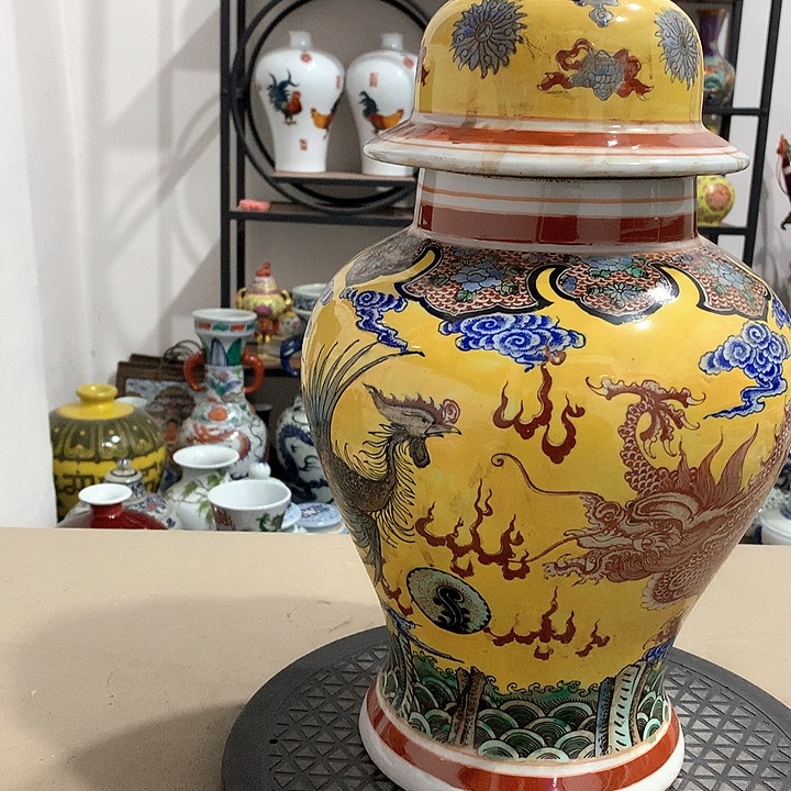 陶摆件博古架陶瓷摆件