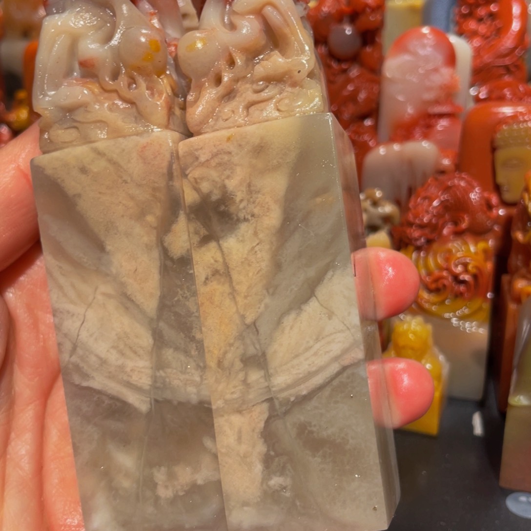 寿山石印石精美寿山