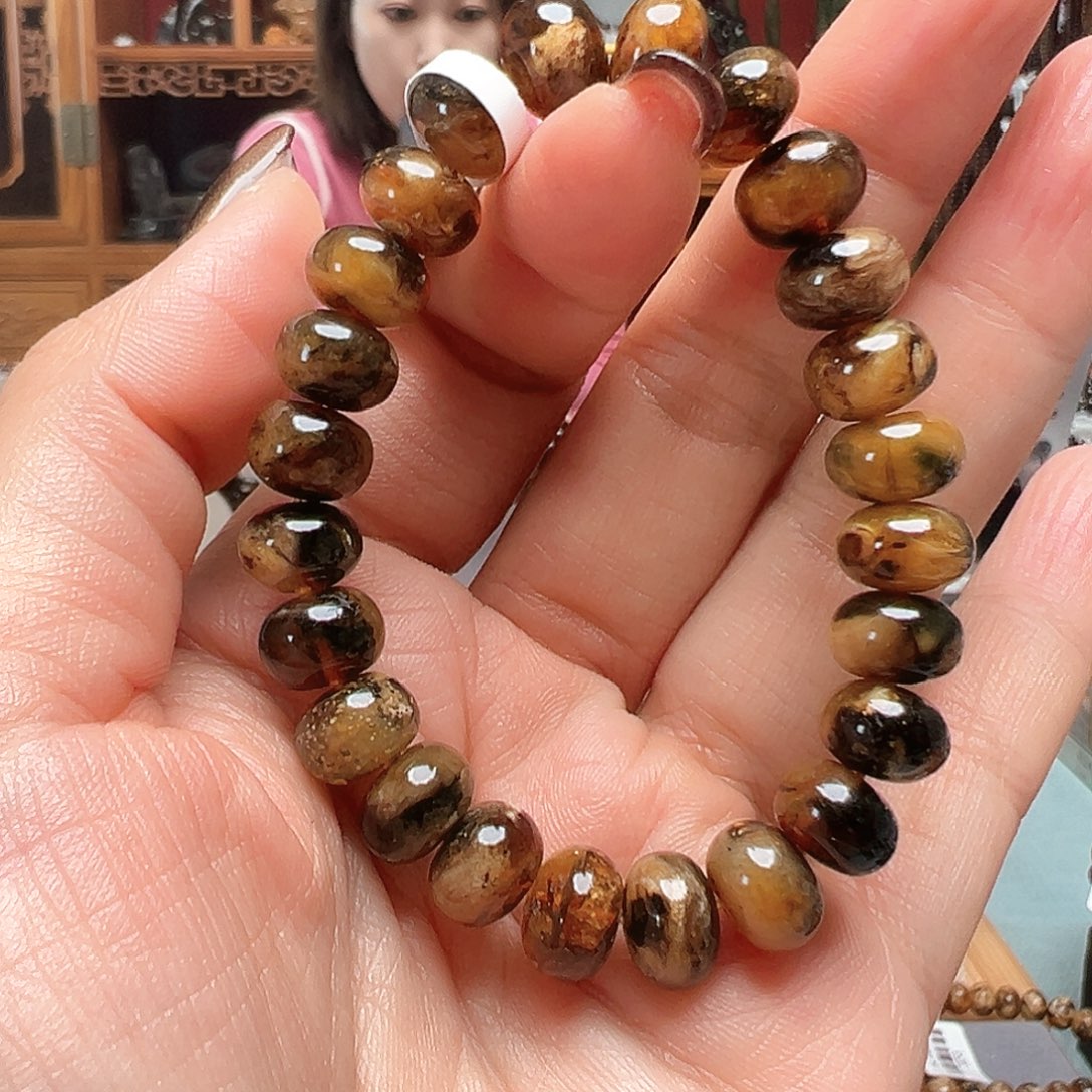 琥珀未镶嵌裸石抚顺琥珀十20686-2