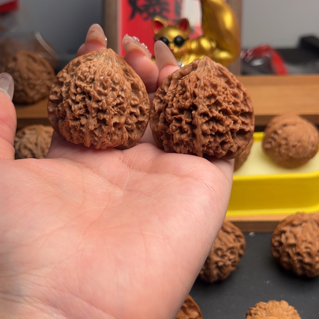 文玩核桃把件满天星41全