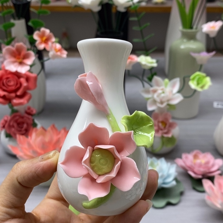 陶瓷陶瓷材料花瓶