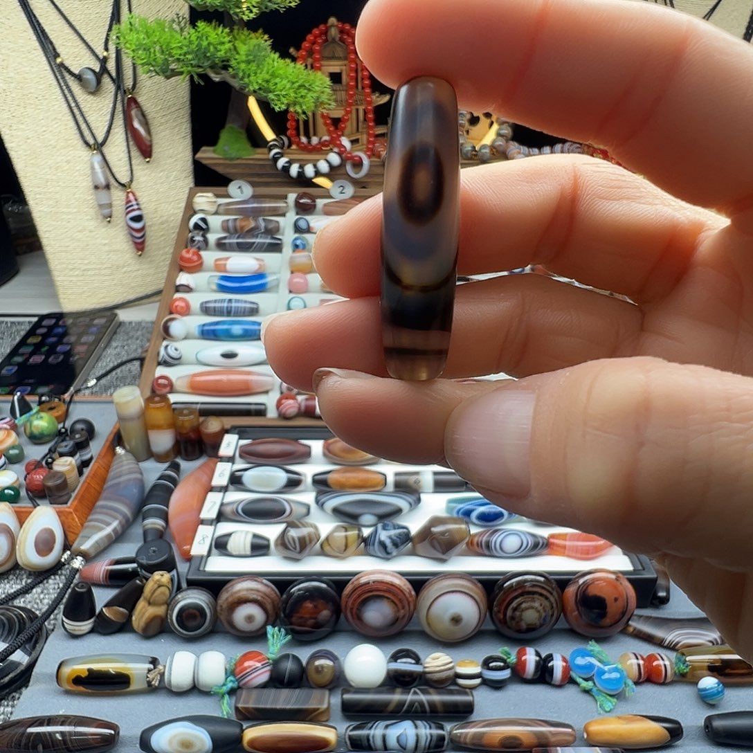 玛瑙/玉髓合金珠宝半成品