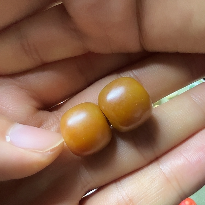 胖***橘和田玉未镶嵌珠宝半成品