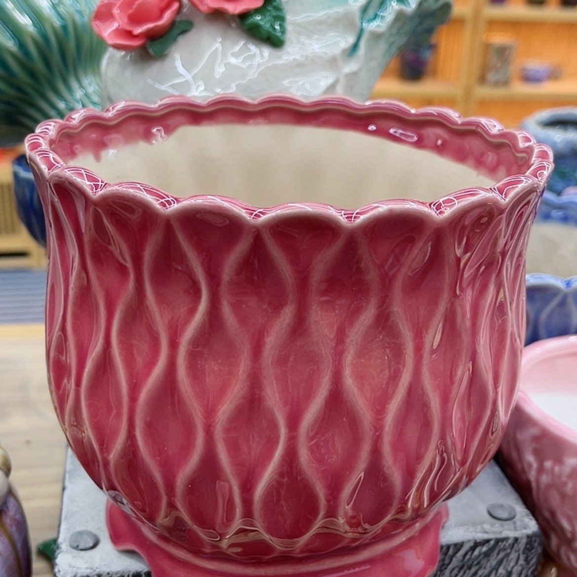 【闪购商品】陶瓷花盆