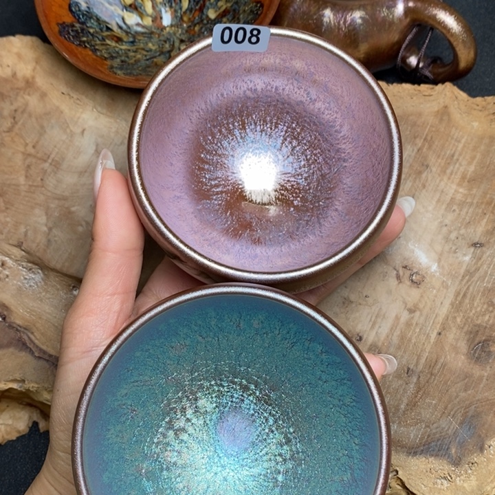 茶盏建窑建盏主人杯8微瑕