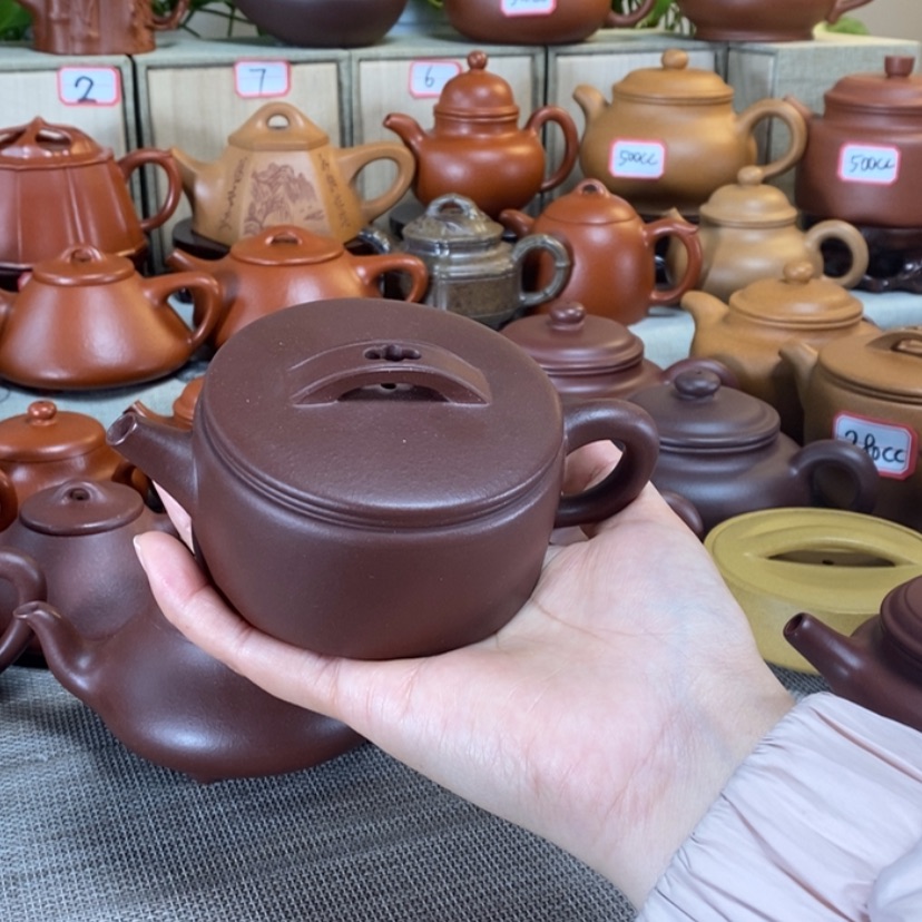 【闪购商品】紫砂茶壶汉瓦180毫升
