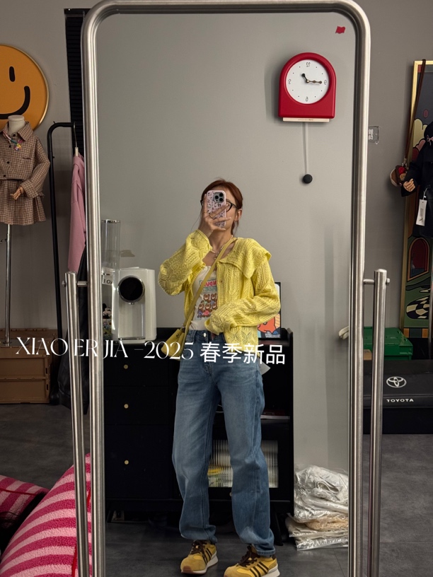 小二家针织开衫春季新品