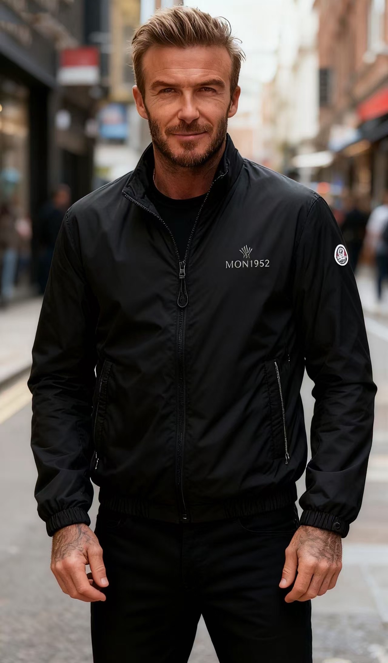 官方款号【X-5568静】25男士首发爆款棉夹克外套休闲百搭极简高级