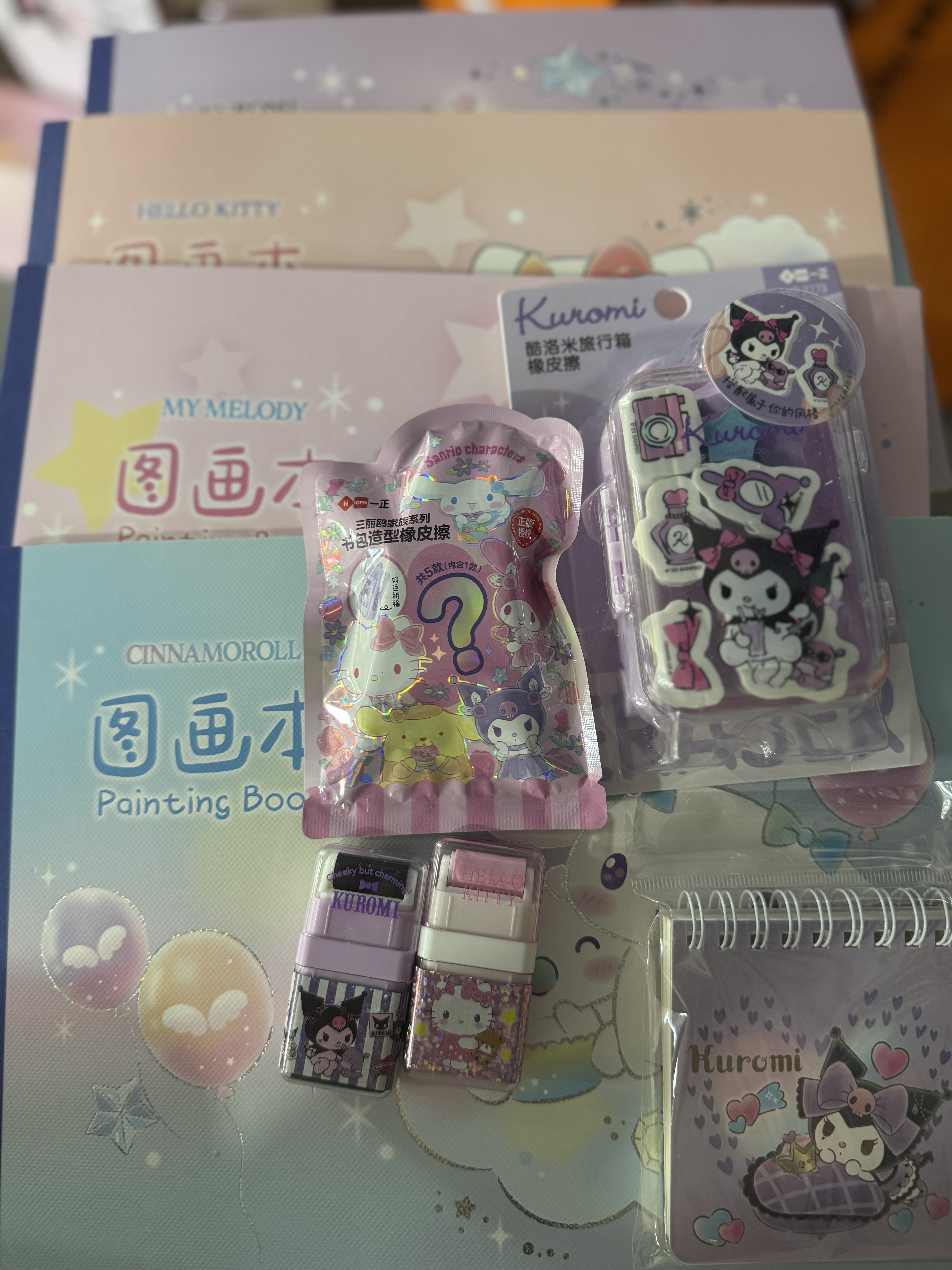 儿童卡通文具9件套礼包