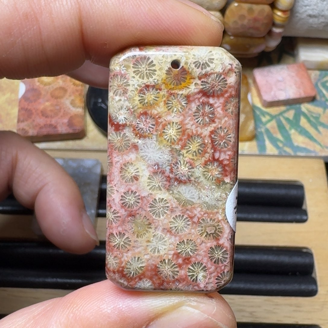 硅化玉彩色向日葵小花朵未镶嵌