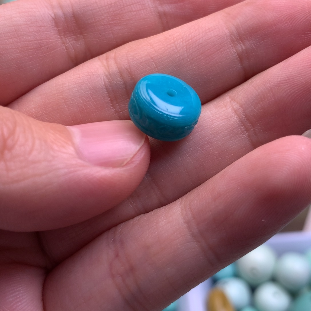 绿松石珠宝半成品未镶嵌