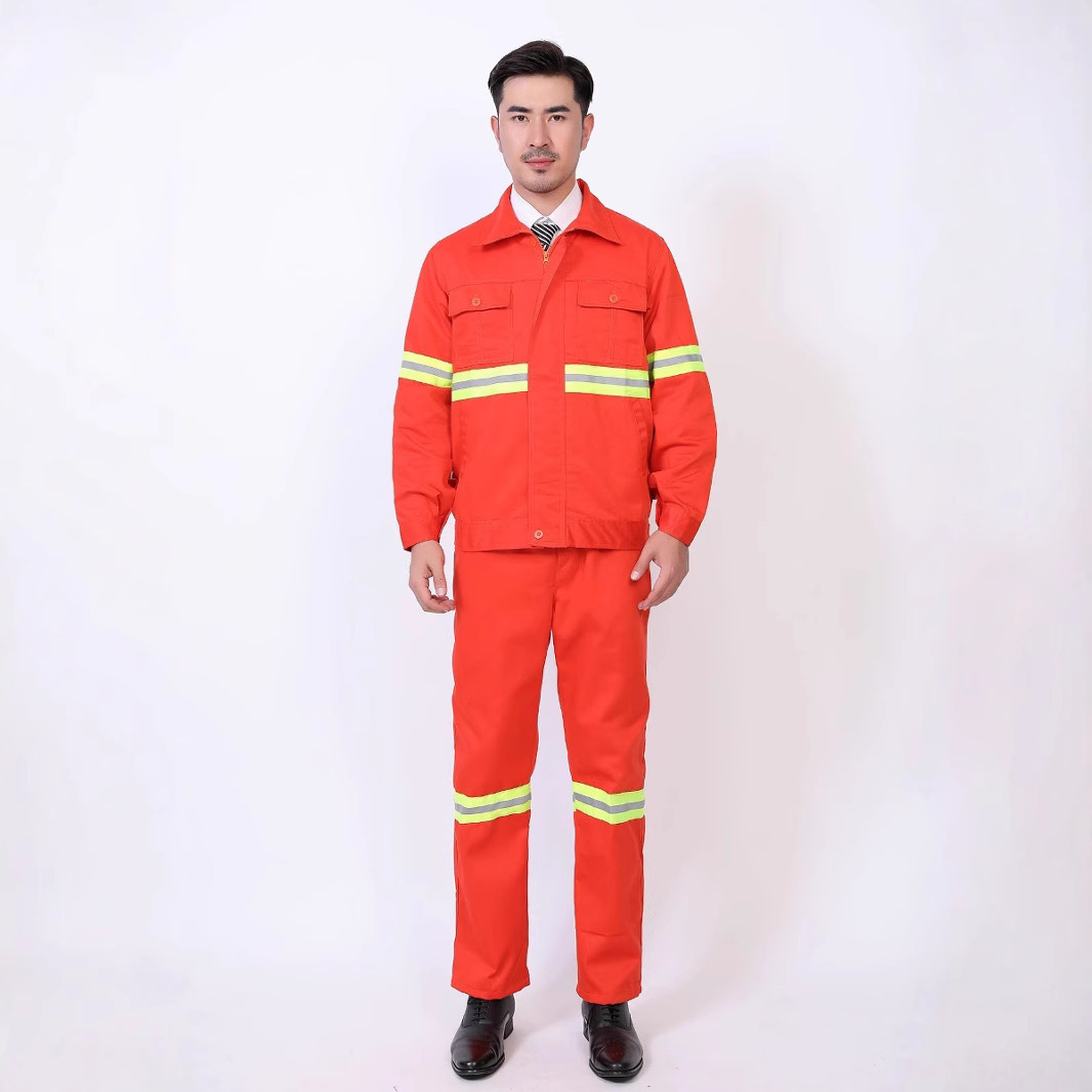 反光条环卫工作服衣道路长袖养护工人长袖双反套装耐磨轻便劳保服