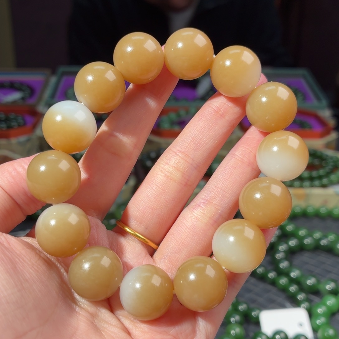 和田玉（糖玉）未镶嵌手串