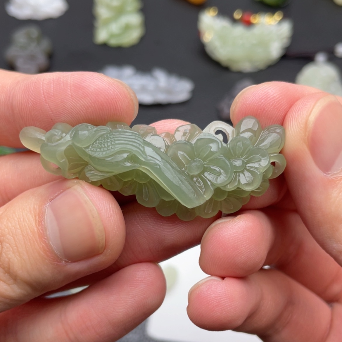 【闪购商品】和田玉颈饰未镶嵌辛*?定制