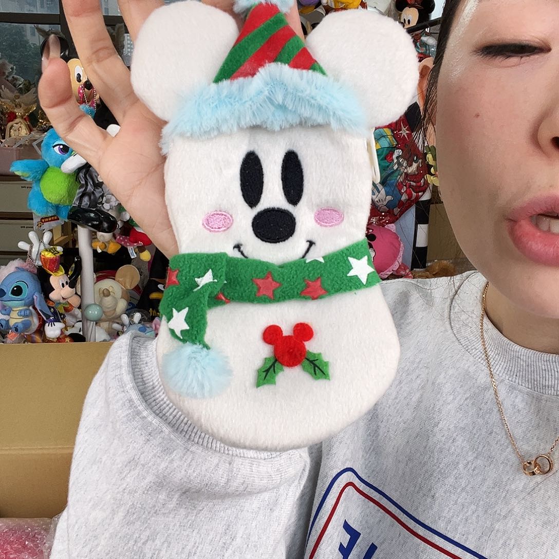 毛绒394号米奇收纳小包