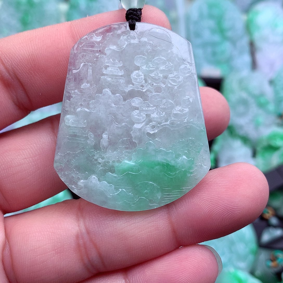 翡翠吊坠(不含链)未镶嵌