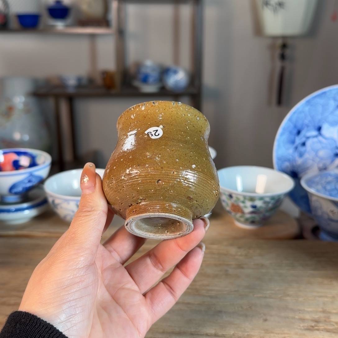 杯景德镇陶瓷柴烧多人