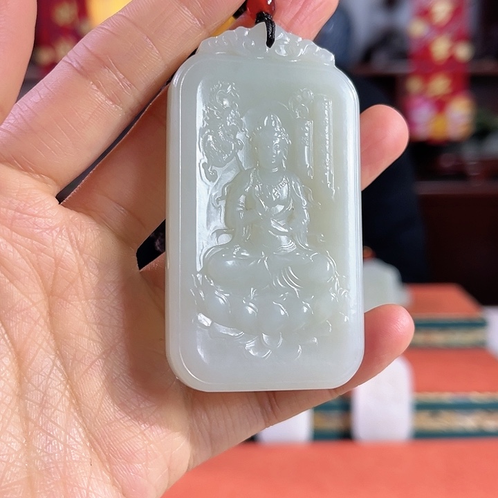 和田玉吊坠未镶嵌