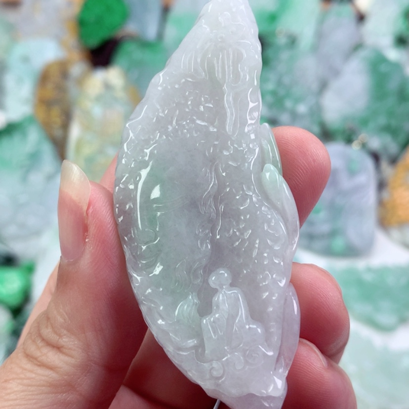 【闪购商品】翡翠未镶嵌吊坠(不含链)