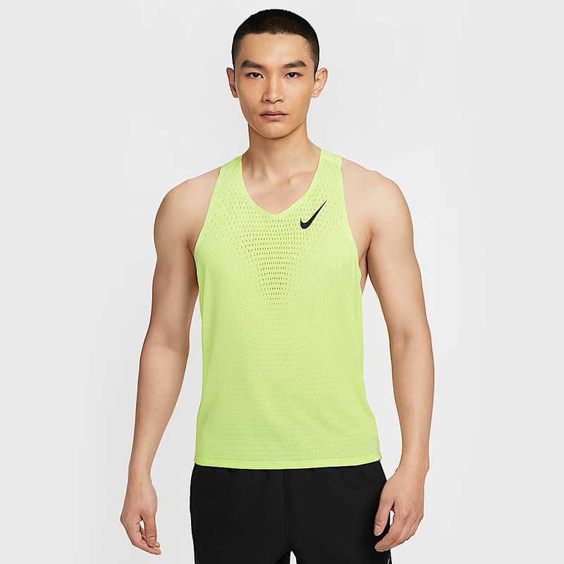 NIKE/耐克男子夏季速干透气跑步背心训练运动无袖T恤FN4232-736