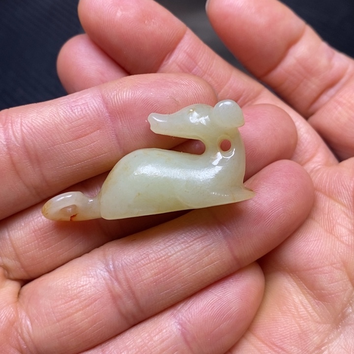 和田玉挂件未镶嵌见*山