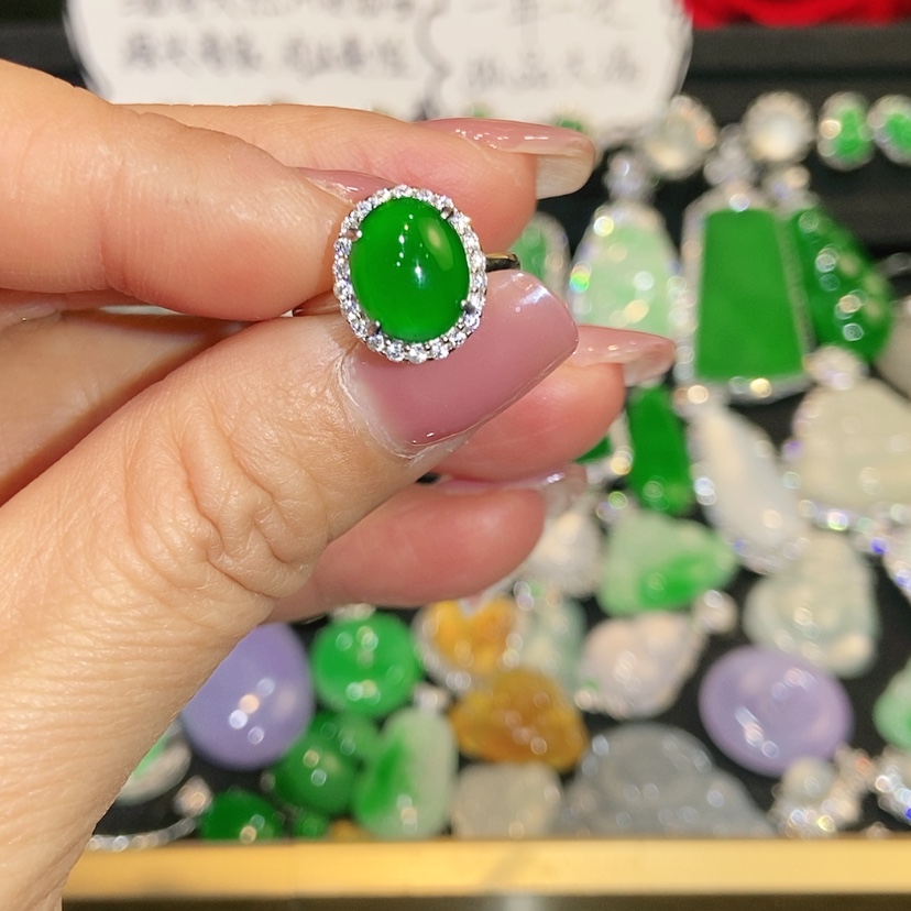 【闪购商品】未镶嵌戒指翡翠天然翡翠