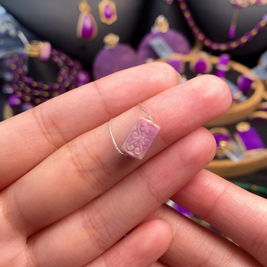 苏纪石（舒俱来）裸石18K金镶嵌