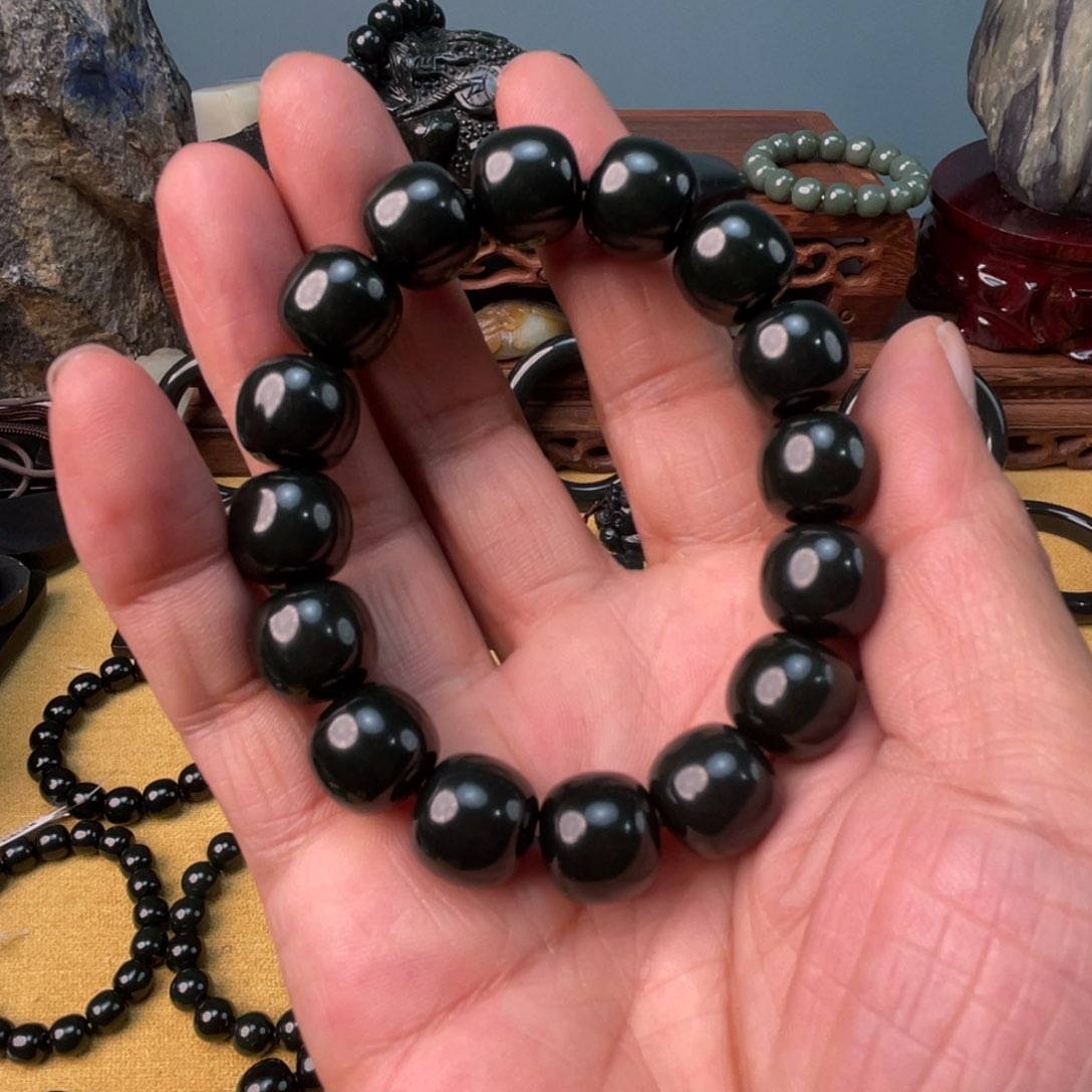 和田玉手链未镶嵌