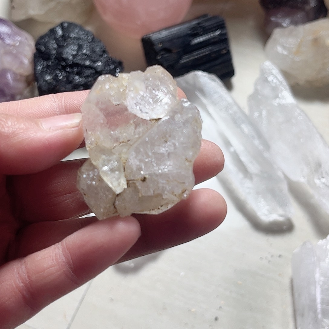 水晶天然水晶原石未镶嵌N**i