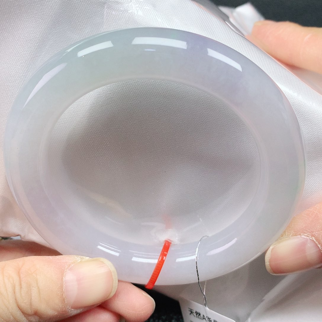 翡翠手镯未镶嵌56胖