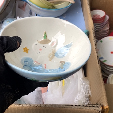 盘陶瓷制品满25拼单发货默认微瑕