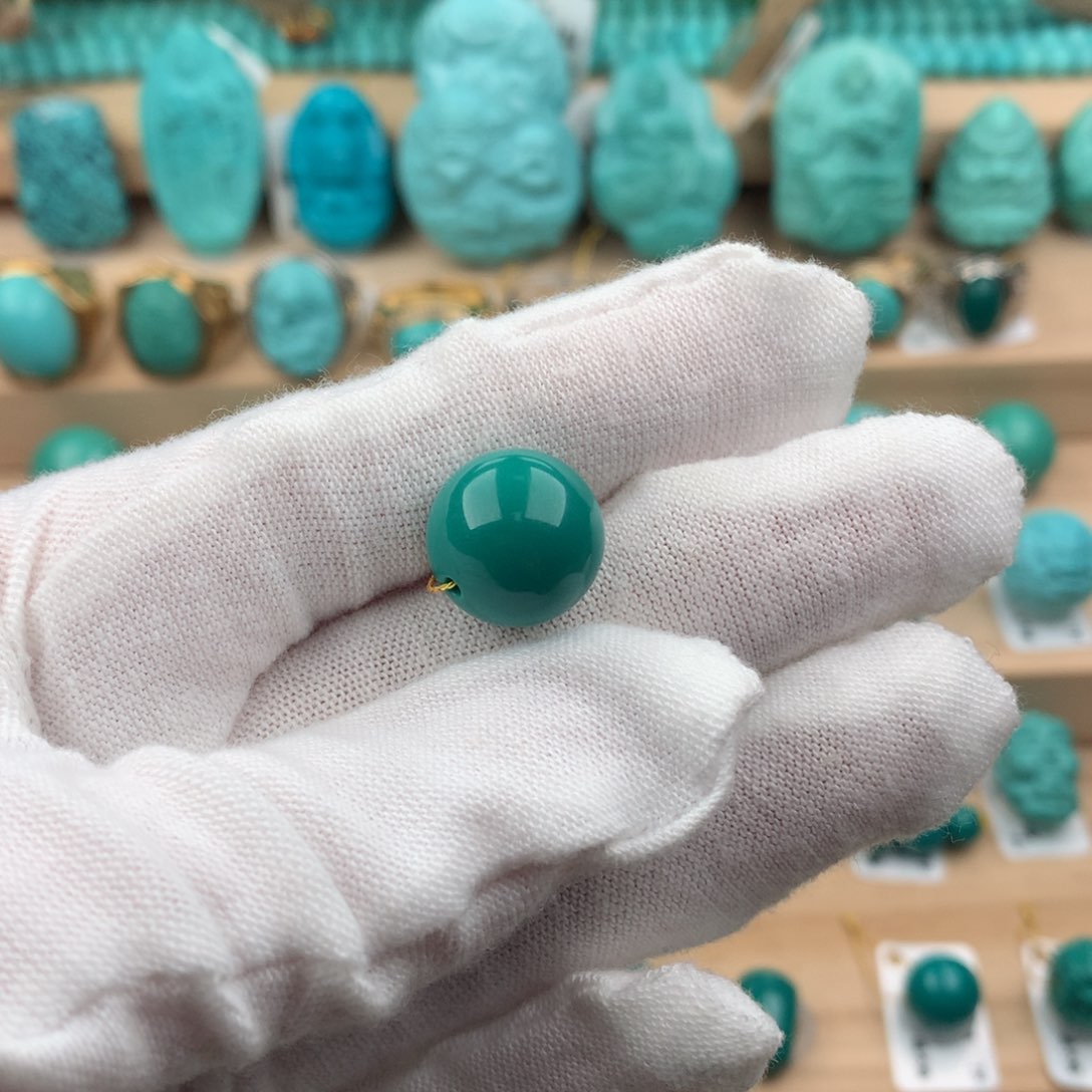 绿松石配饰未镶嵌13.3