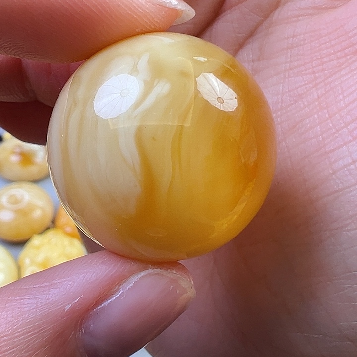 蜜蜡颈饰未镶嵌蜜蜡