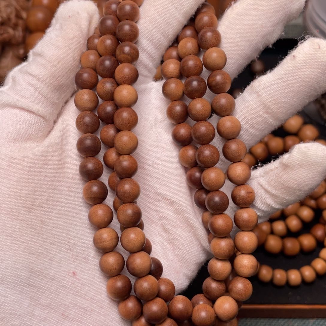 檀香木手串/手链用****4迈索尔老山檀08/108