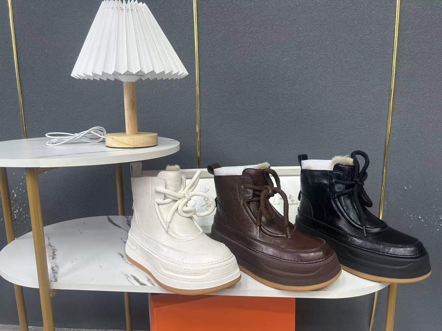 厚底雪地靴女款冬季女鞋2025新款防滑加绒保暖东北大棉241029