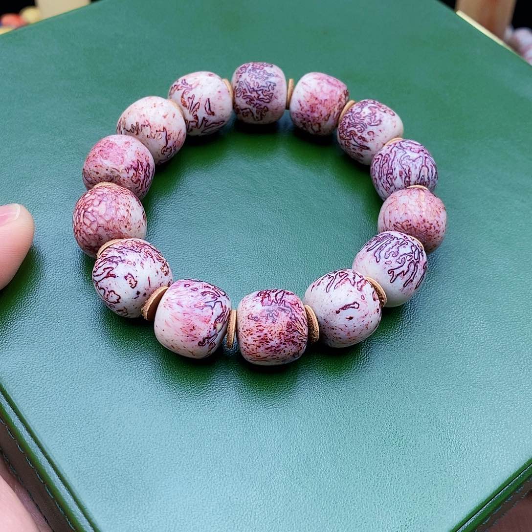 牛骨手串/手链16×15满血满纹三界骨