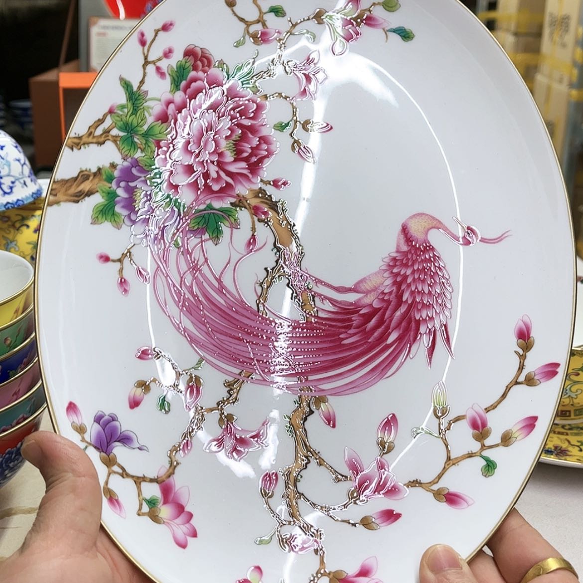 【闪购商品】骨瓷12英寸1。。。。。。。