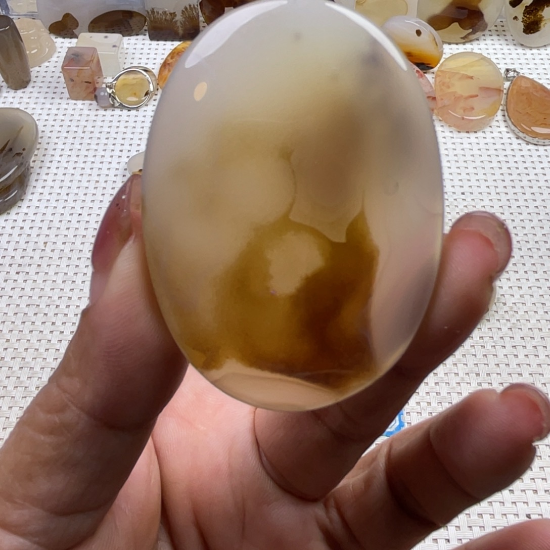 玛瑙/玉髓未镶嵌颈饰