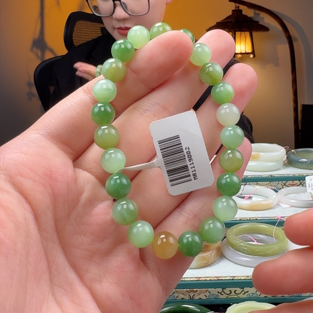 和田玉手串未镶嵌