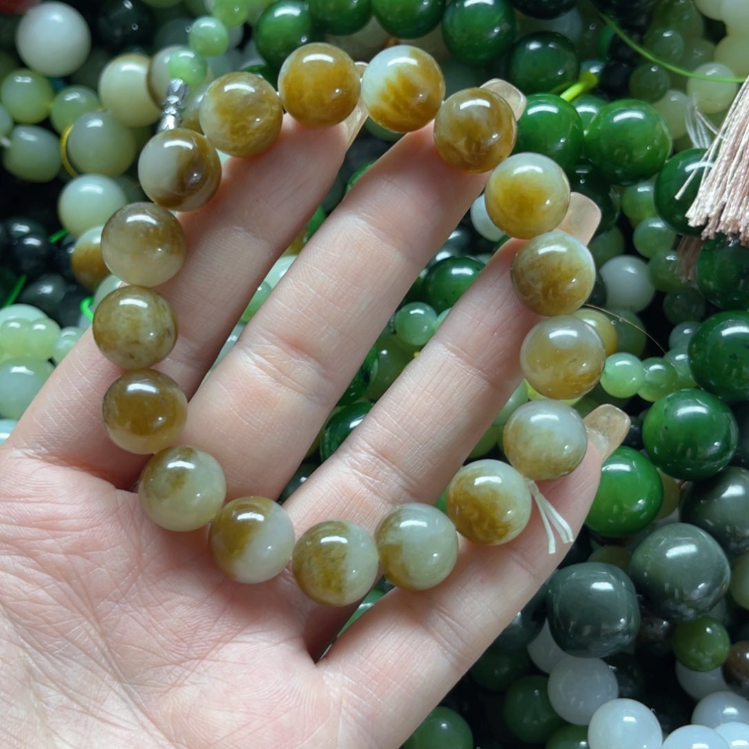 和田玉手链未镶嵌