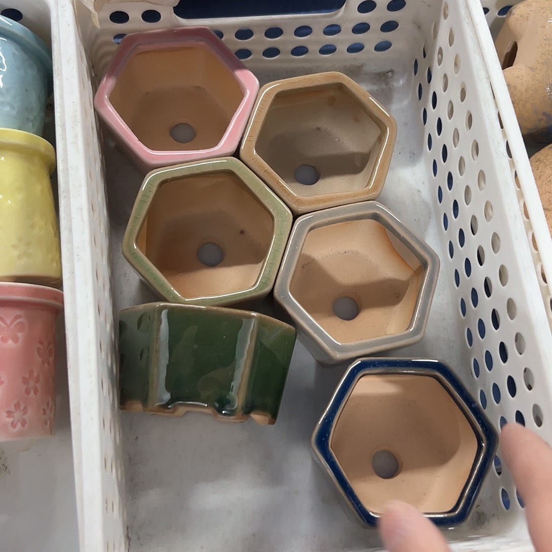 陶瓷多肉小花盆@@1658