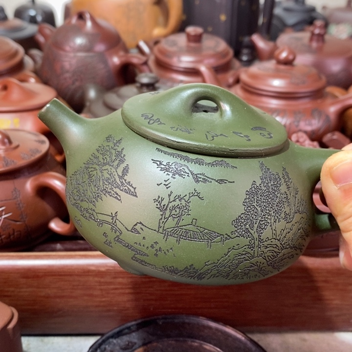 紫砂茶壶摩**?精工制作