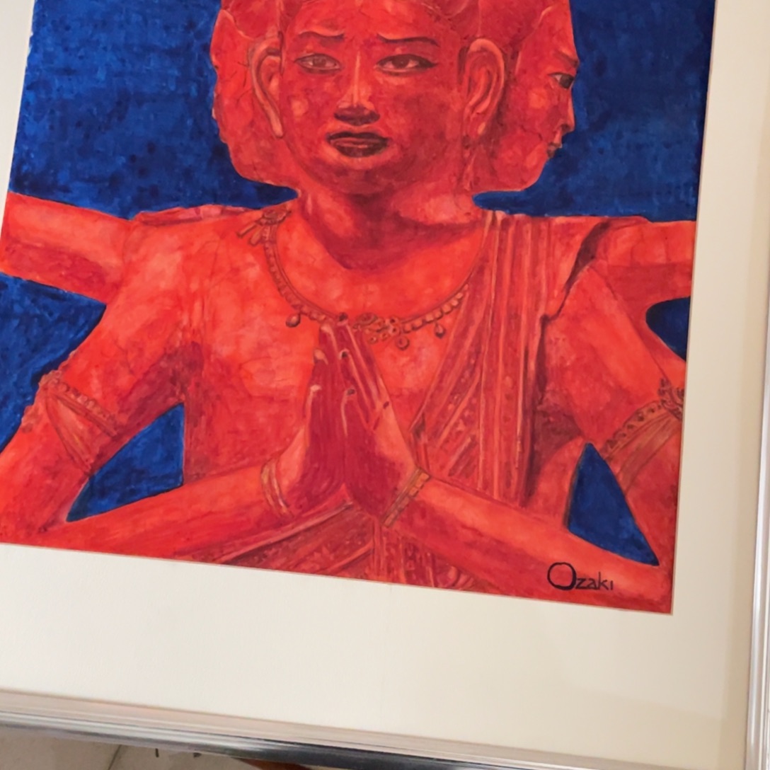 滴***斯中古框画有些瑕疵看好下单不退不换