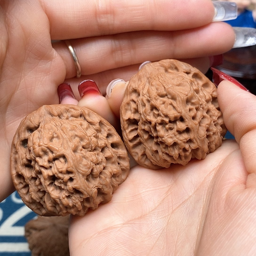 文玩核桃把件南疆石44