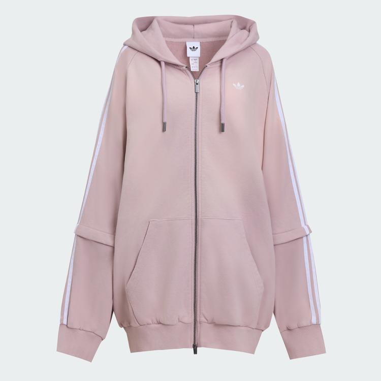 ADIDAS三叶草 ADILENIUM SS25连帽夹克外套 KE9804 X