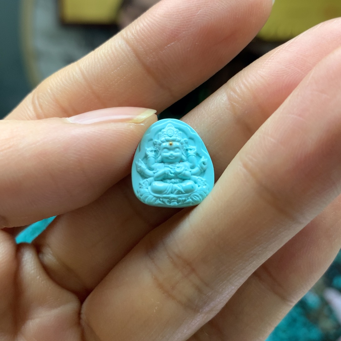 绿松石吊坠未镶嵌