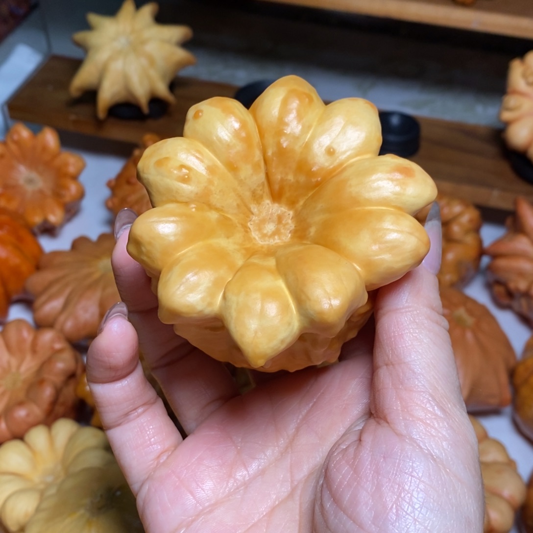 棉***花半玉化翻花聚宝盆放漏不退不换