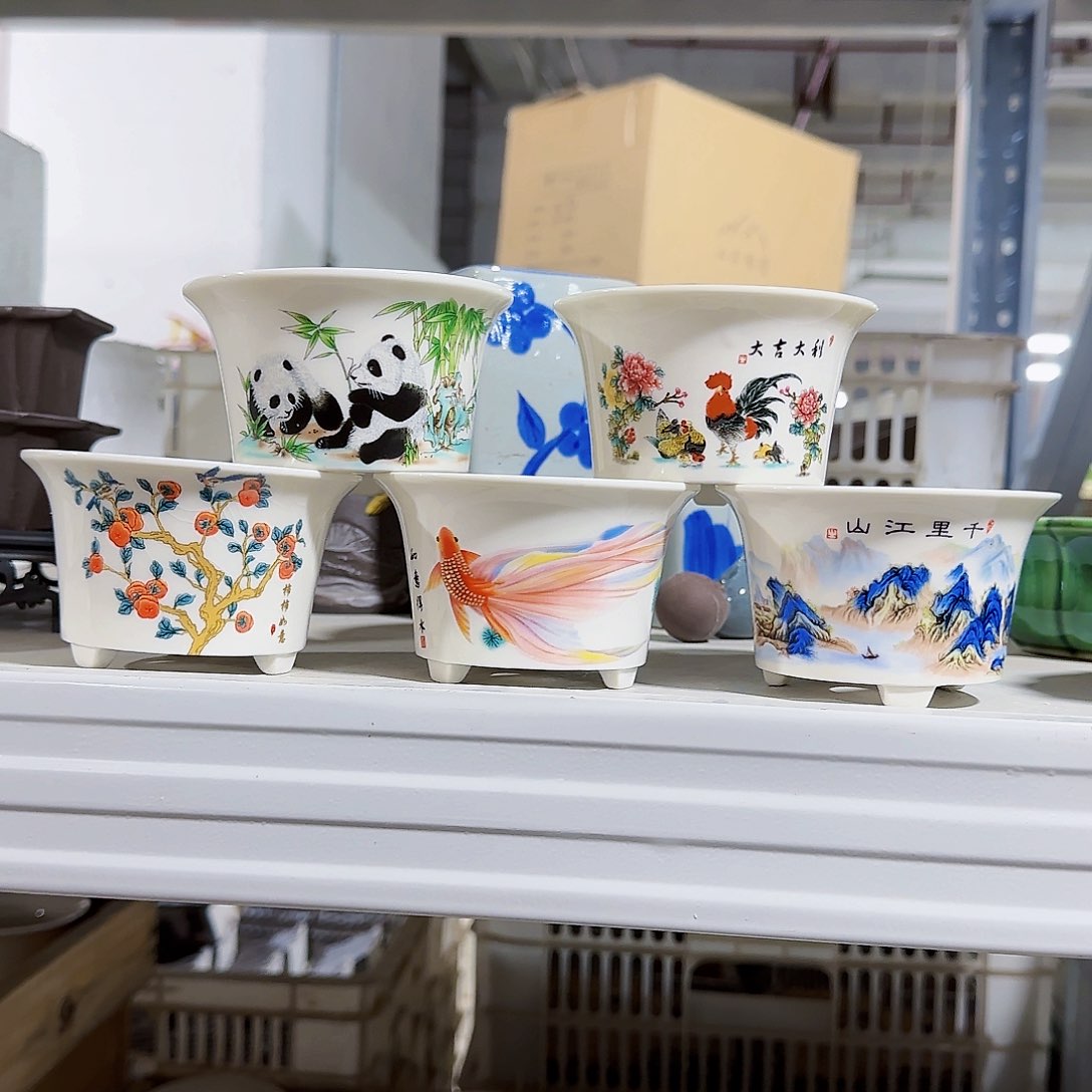 陶瓷陶瓷花盆特价上新