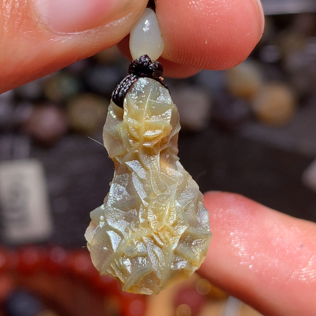 未镶嵌玛瑙/玉髓珠宝半成品