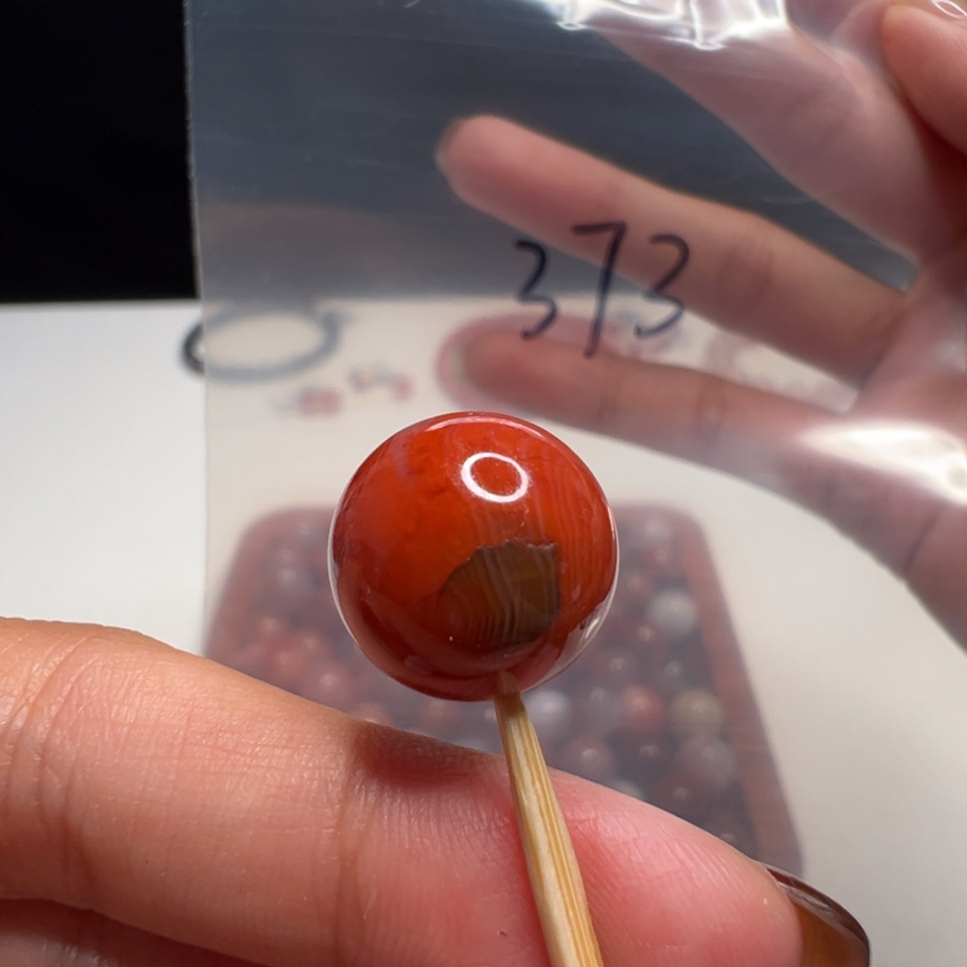 未镶嵌南红玛瑙南红玛瑙373号凉山冰飘13.5+mm
